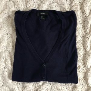Forever 21 // Navy Cardigan With Pockets